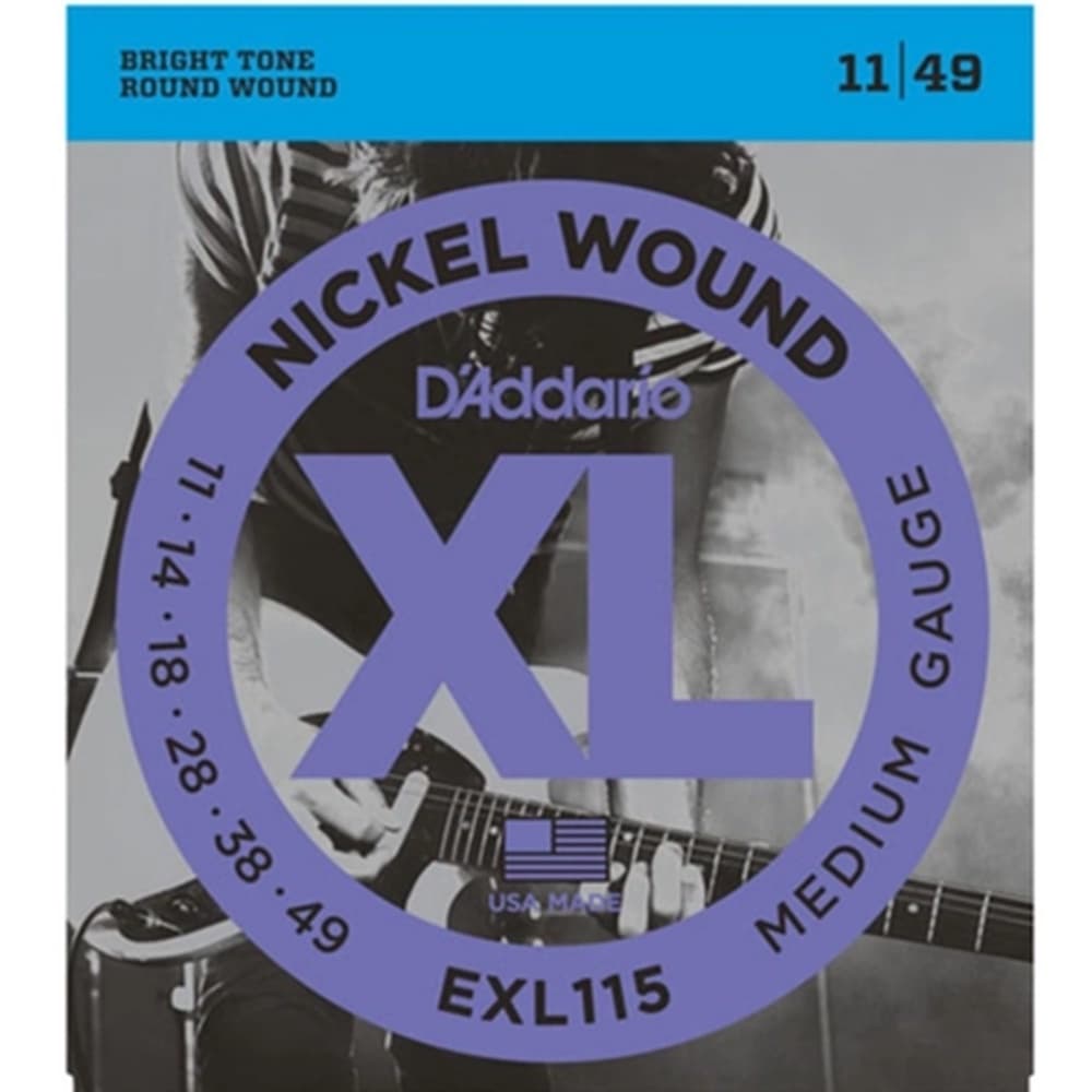 ENCORDOAMENTO D ADDARIO GUITARRA EXL115-B+PL011 011