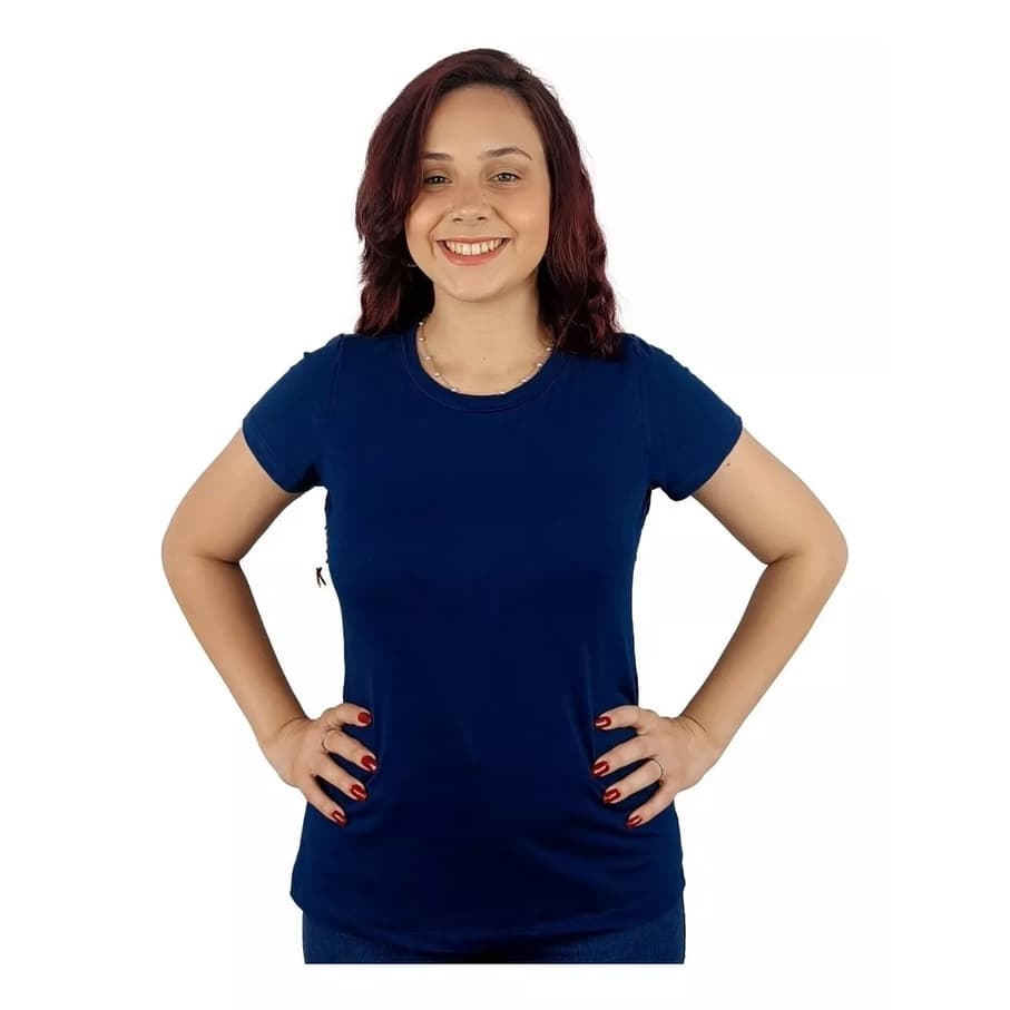 Camiseta Feminina T-shirt Blusa Tapa Bumbum Várias Cores