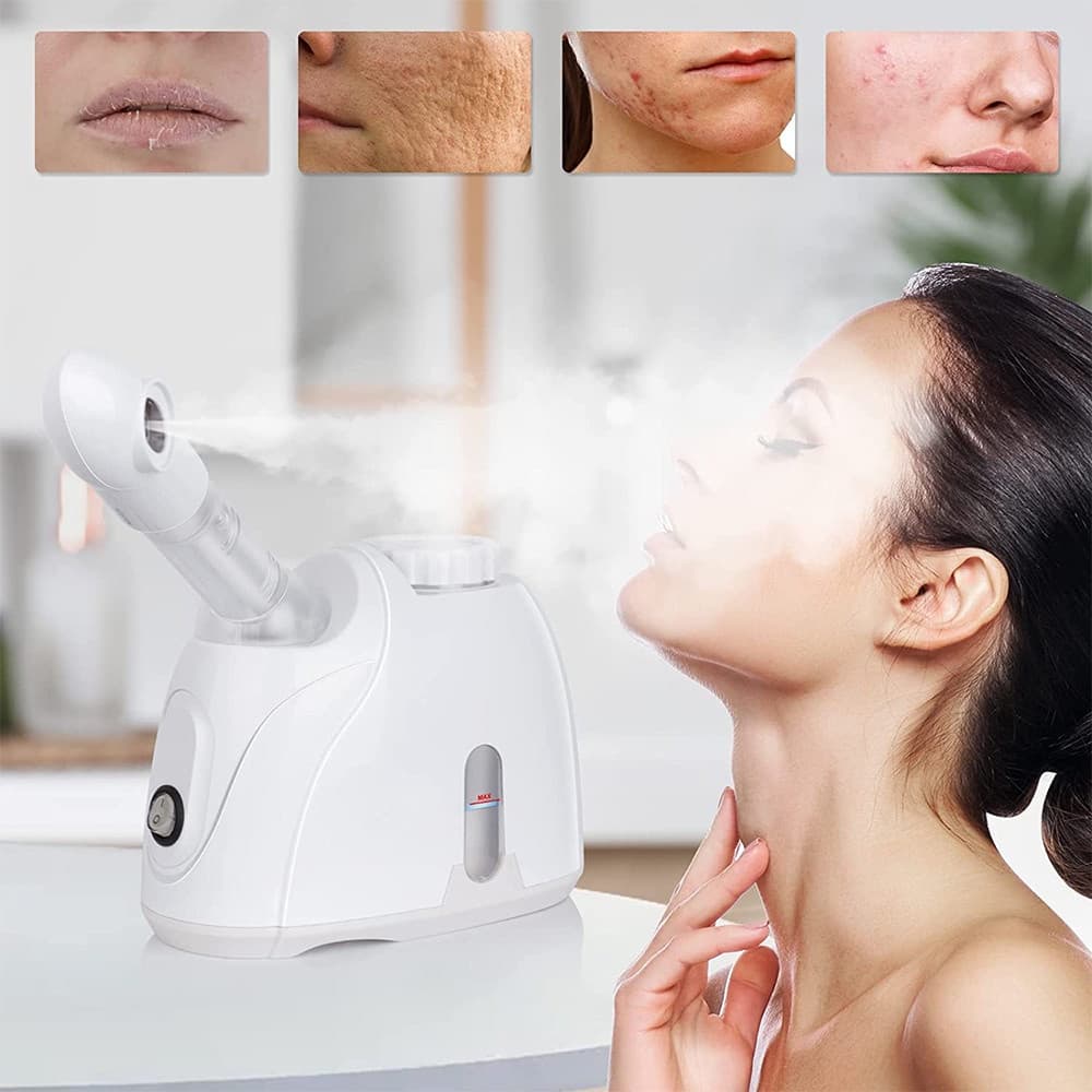 Vapor Vaporizador de Ozônio Facial Portatil Pele Cabelos E Barba