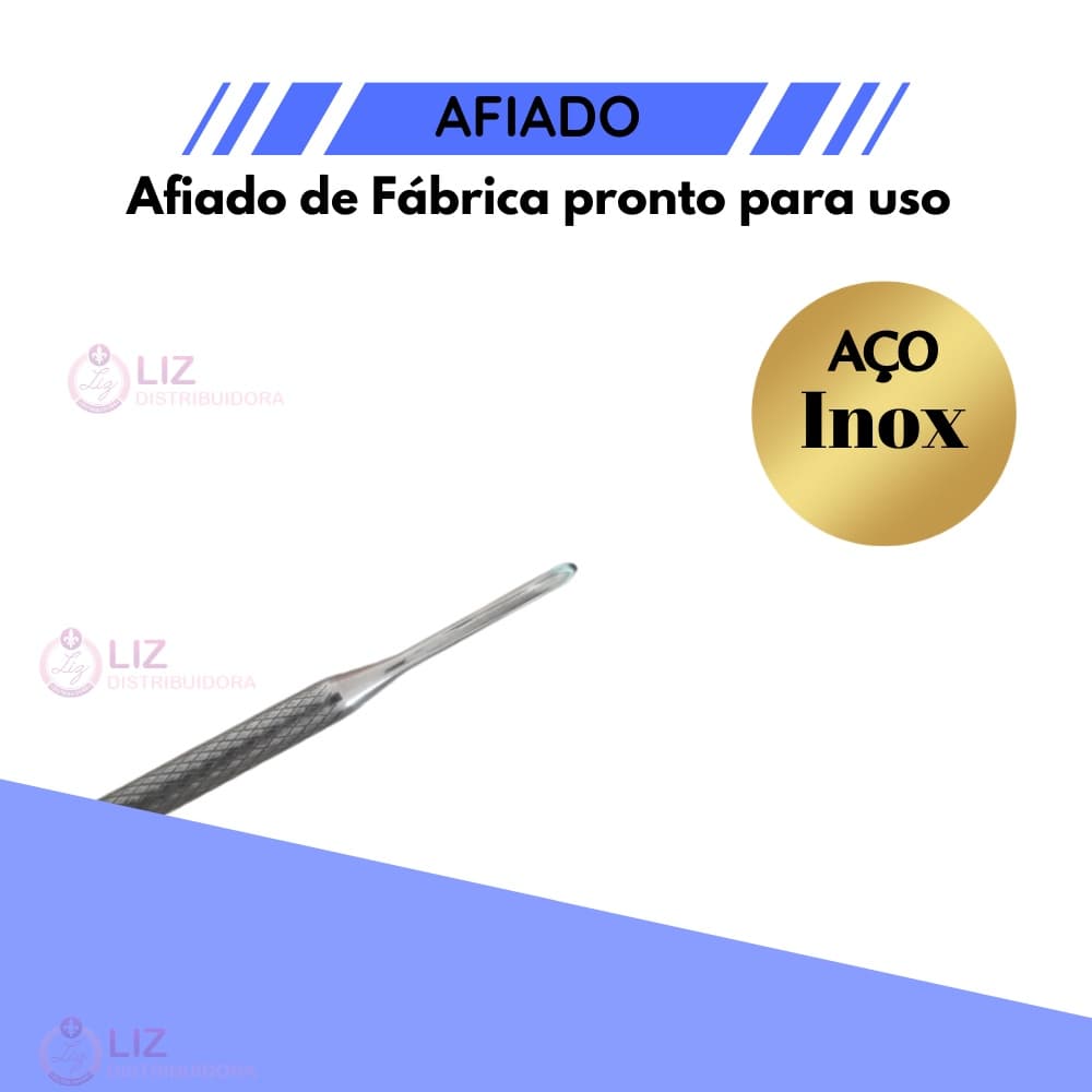 BISTURI GOIVA 207 PARA UNHA ENCRAVADA INOX PROFISSIONAL LIZ