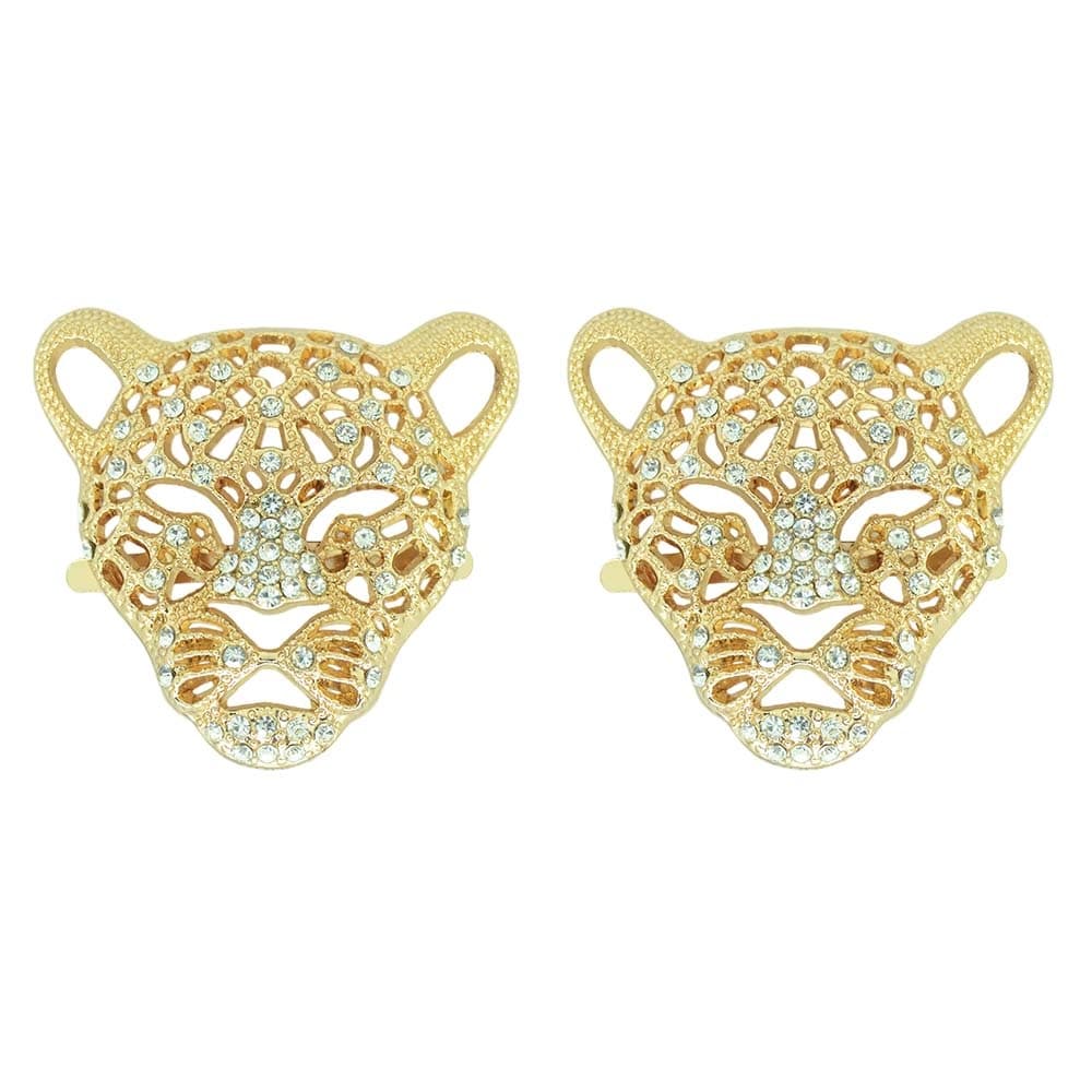 Piercing de Garra Onça Cristal - Ouro ou Prata