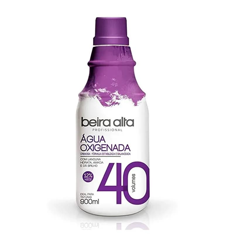 Água Oxigenada Beira Alta 40 Volumes 900ml