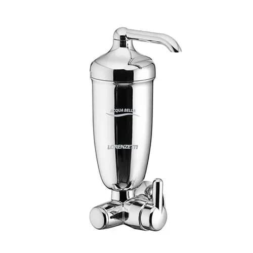 Filtro Purificador De Agua Com Registro Lorenzetti Acqua Bella Cromado