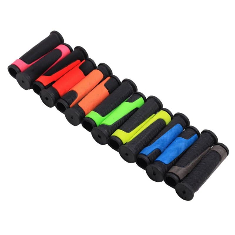 Par de Manoplas para Bike MTB em Borracha Macia Diversas Cores