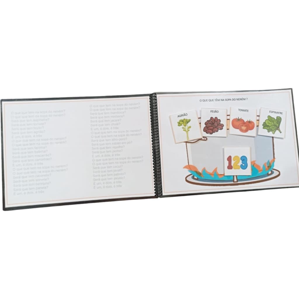 Recurso Pedagógico Kit Sopa Do Neném Música Livro Atividades