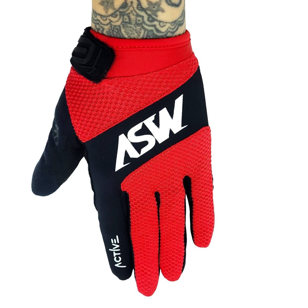 Luva Asw Feminina Active 2.0 Palma em Gel Bike Ciclismo Moto