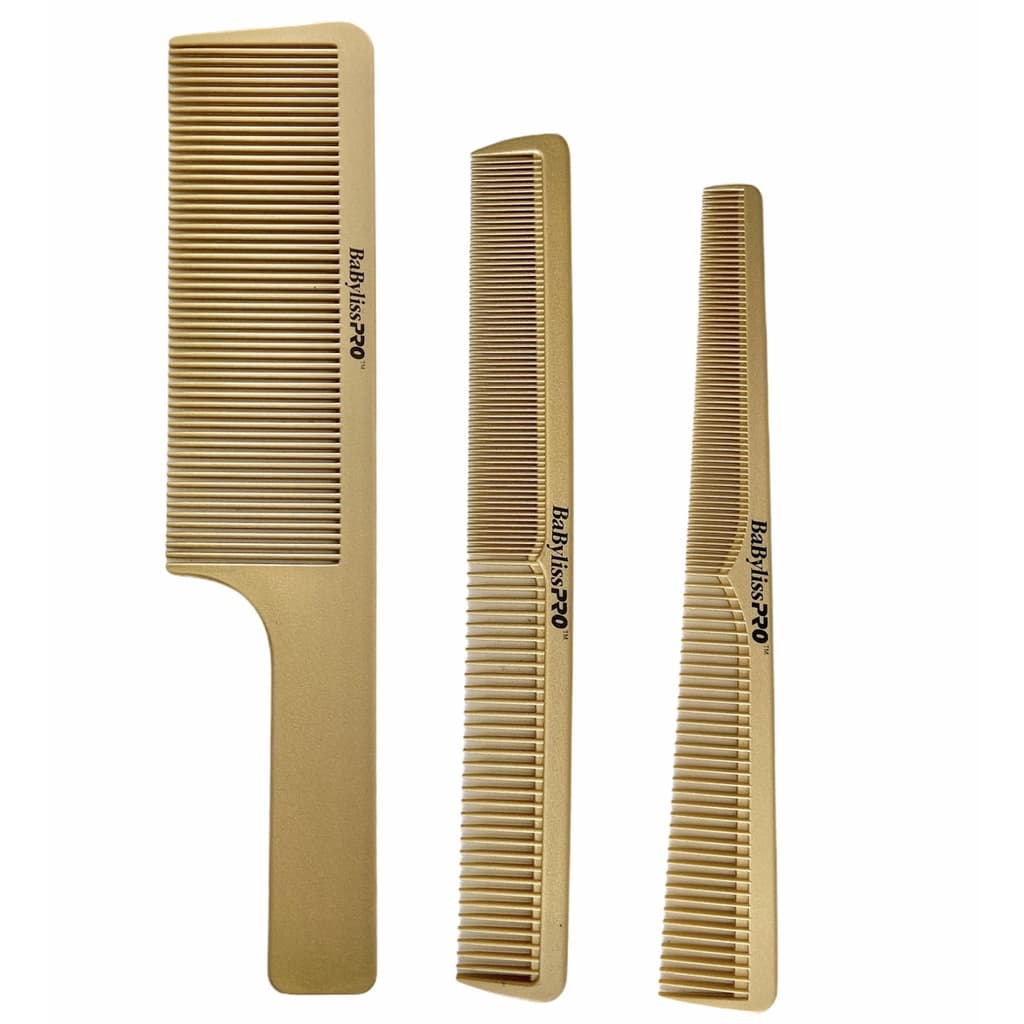 Kit Pente Cabeleireiro Barbeiro Profissional babyliss pro
