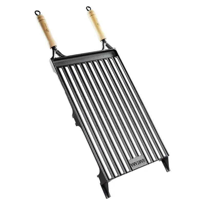 Grelha Argentina para Churrasco Parrilla Pampa De Ferro Fundido Santana