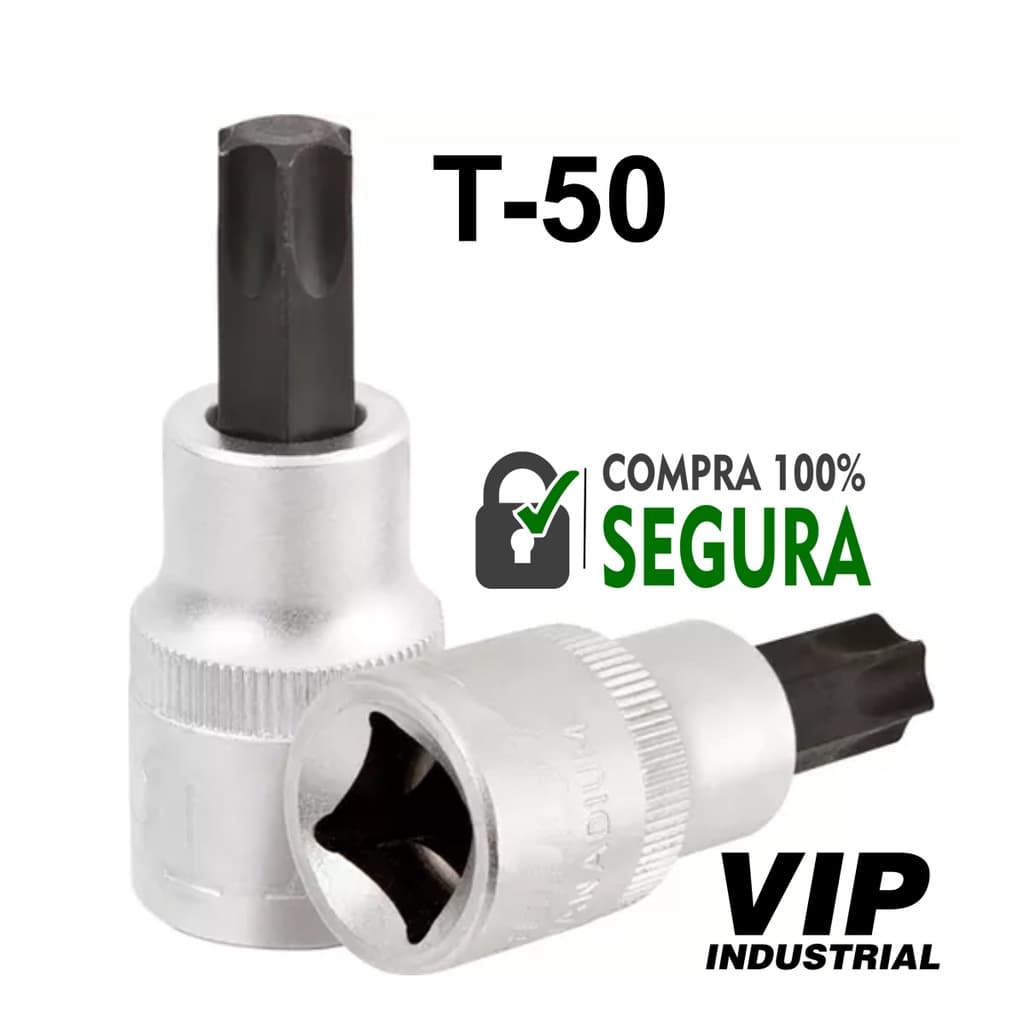 Soquete Torx T50 Curto encaixe 1/2 VIP 904496U