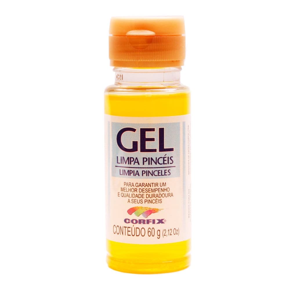 Gel Limpa Pinceis Corfix 60ml