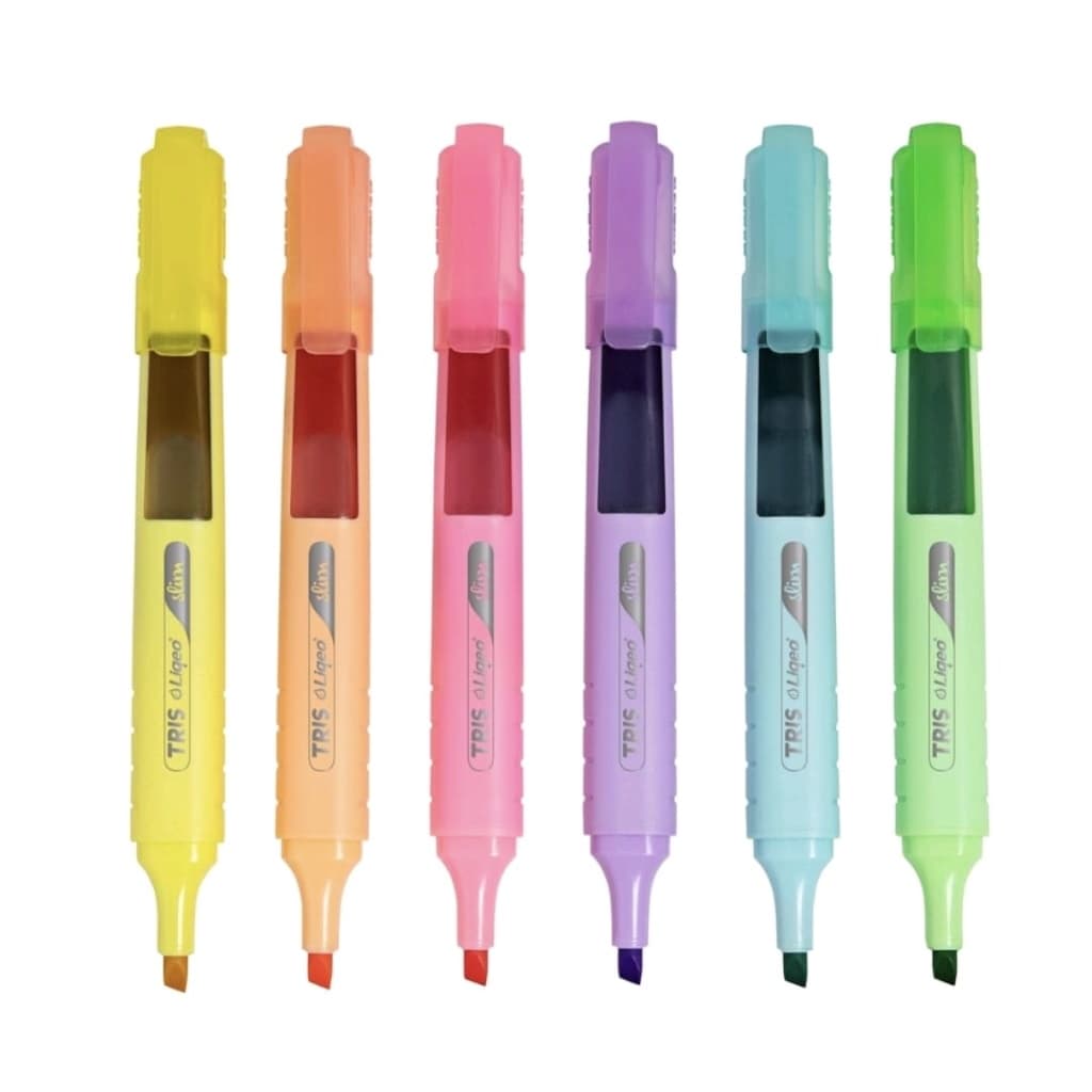 Marca Texto Líquido - Liqeo Slim Pastel - TRIS