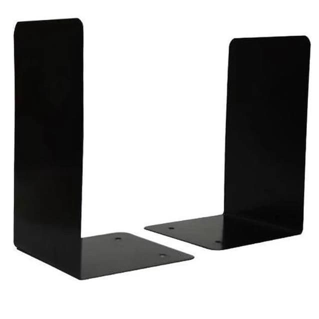 Aparador Bibliocanto Metal Preto Organizador de Livros, Suporte para Livros