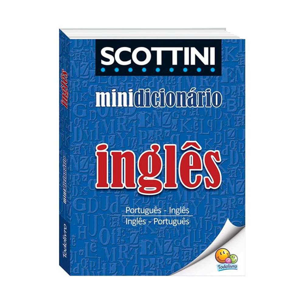 Mini Dicionário Escolar Inglês Scottini