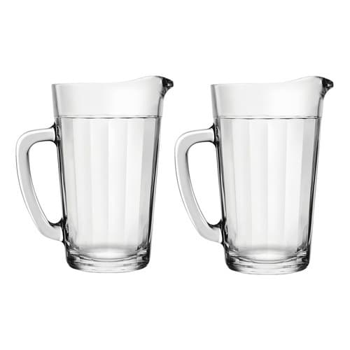 Kit 2 Jarras de Suco Estilo Copo Americano 750ML C/ Alça Nadir