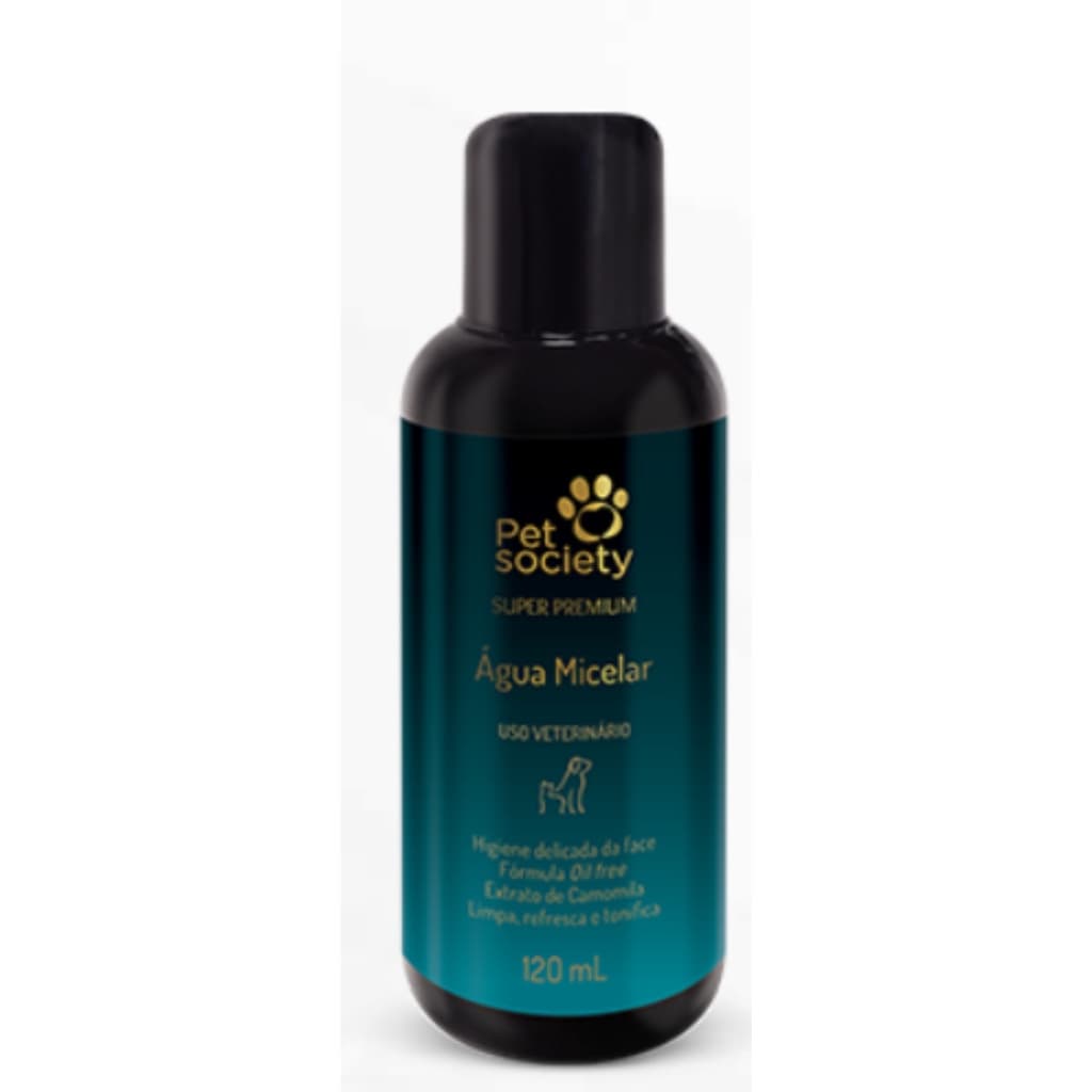 Água Micelar Pet Society Super Premium 120ml