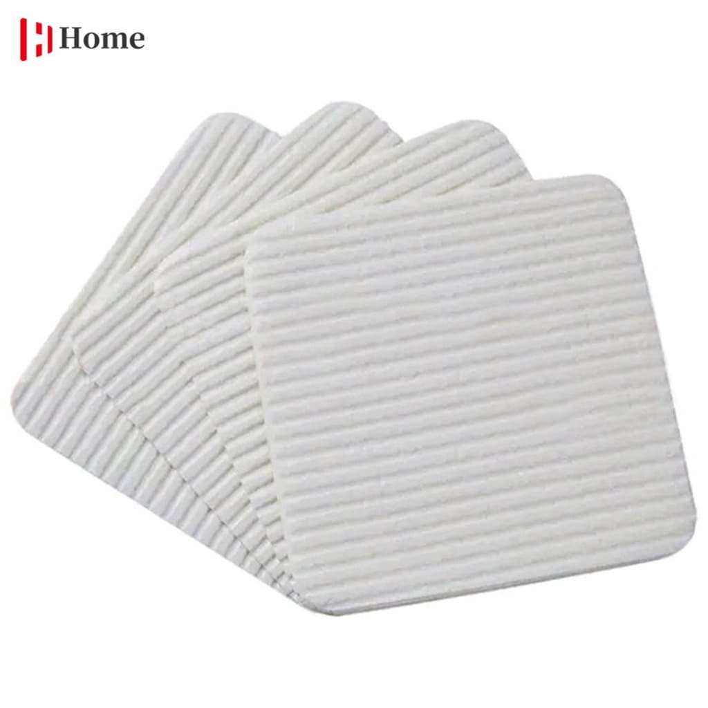 4Pcs Rug Grippers Antiderrapantes Para Tapetes De Área Reutilizáveis Adesivos Laváveis SHOPSBC5932