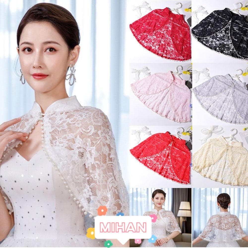 MH-BEAUTY Noiva Shawl Elegante Envoltório Nupcial Acessórios De Casamento Tulle