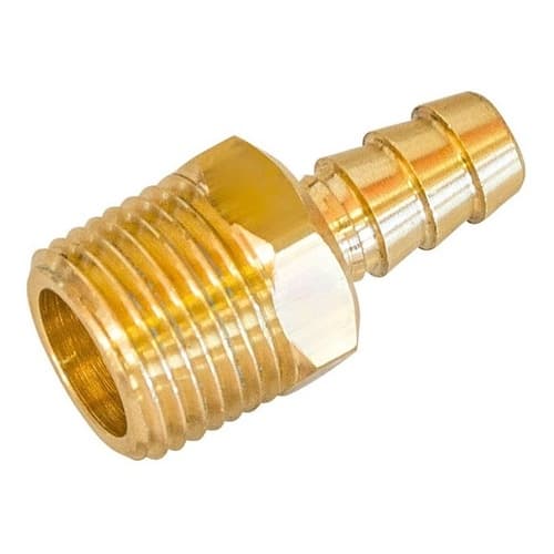 Bico Espigão De 1/2 Macho x 1/2 BM Latão Dourado Instalação