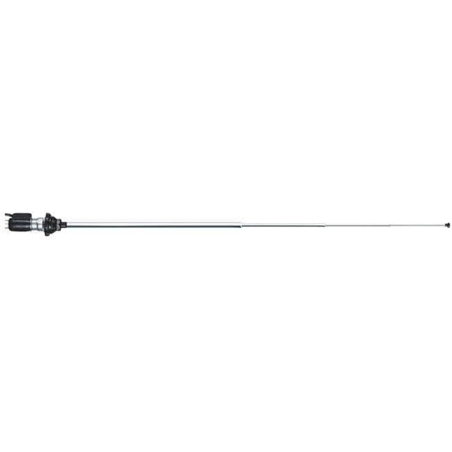 Antena para Carro 4 Estágios Universal Cromada Nsn