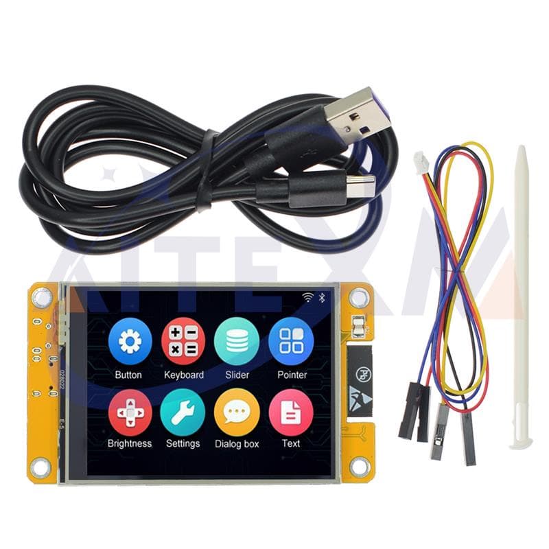 ESP32 Arduino LVGL WIFI E Placa De Desenvolvimento Bluetooth 2.8 " 240 * 320 Tela Inteligente Módulo TFT LCD De 2.8 Pole