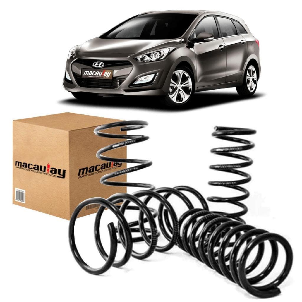 JOGO DE 4 MOLAS CONVENCIONAIS HYUNDAI I30 2014...