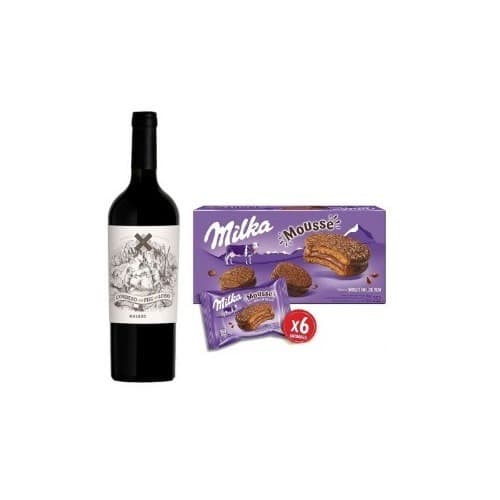 Kit Vinho Cordero Con Piel De Lobo + Caixa Ajfajor Mousse