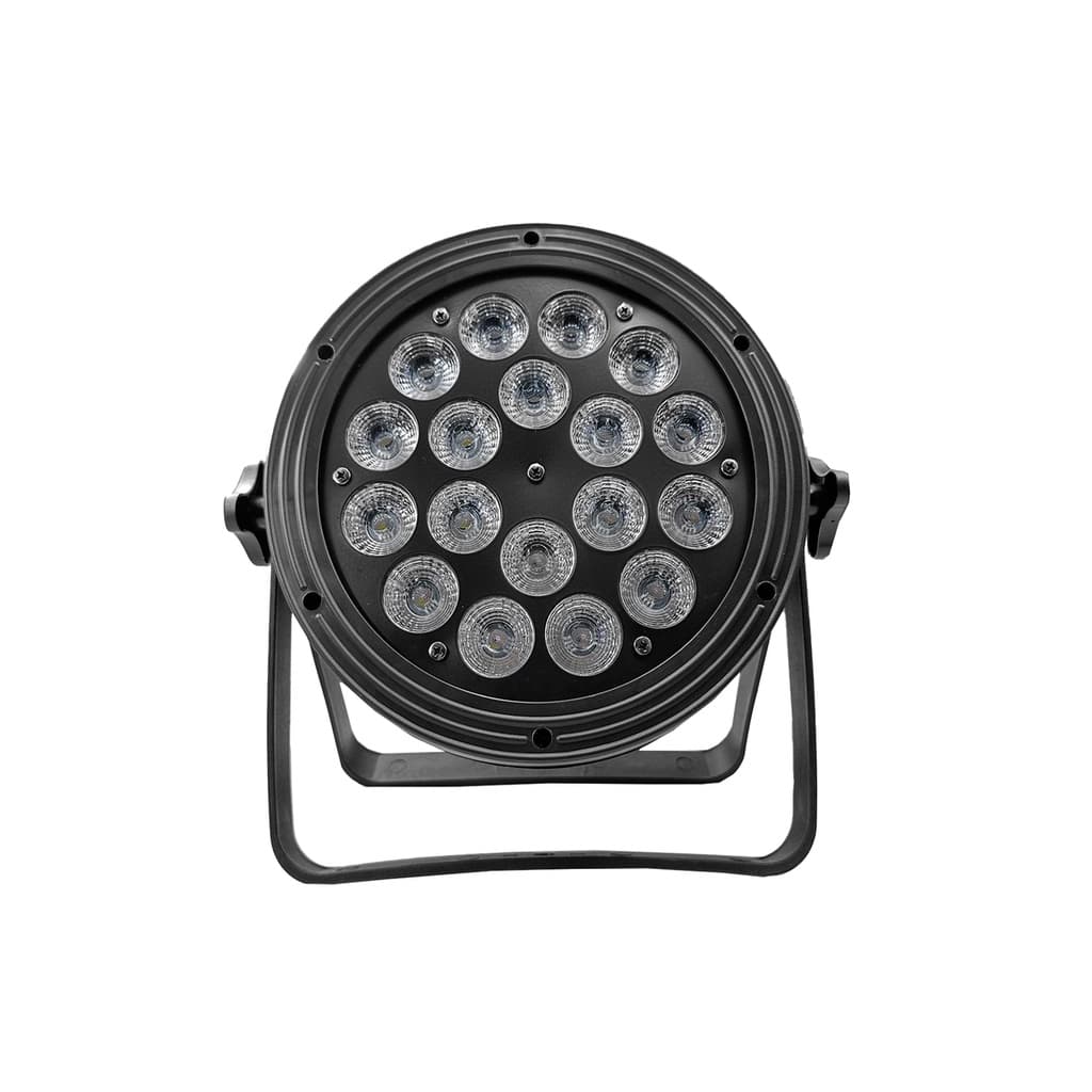 KIT 2 PAR LED SLIM RGBW 18X12W ONELIGHT
