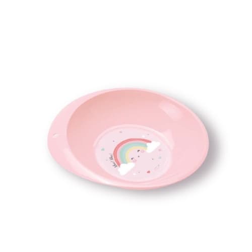 Prato infantil Bebe 430ml Decorado Plasutil papinha introducao alimentar