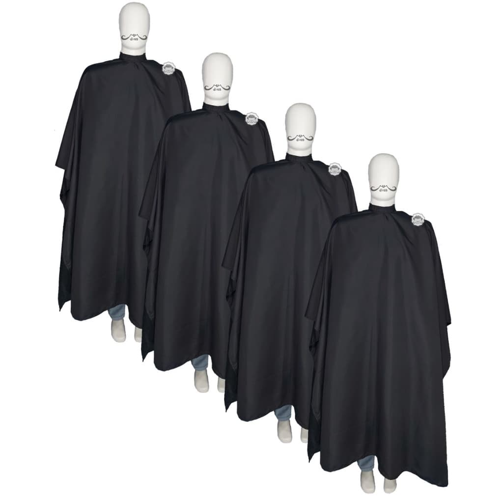 Kit 4 Capas de Corte Barbeiro Cabeleireiro Microfibra 180cm