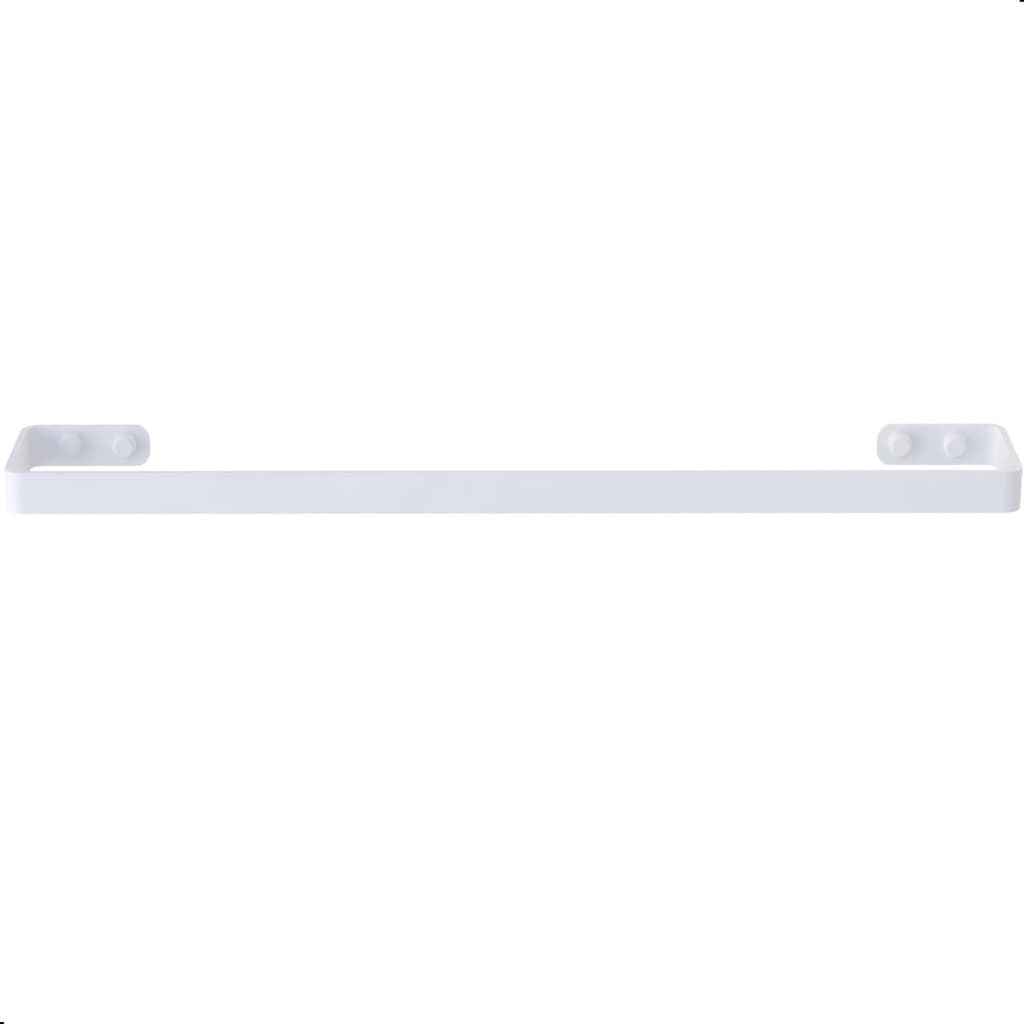 Suporte Pendurador Porta Toalha Banho Banheiro Branco Zmt