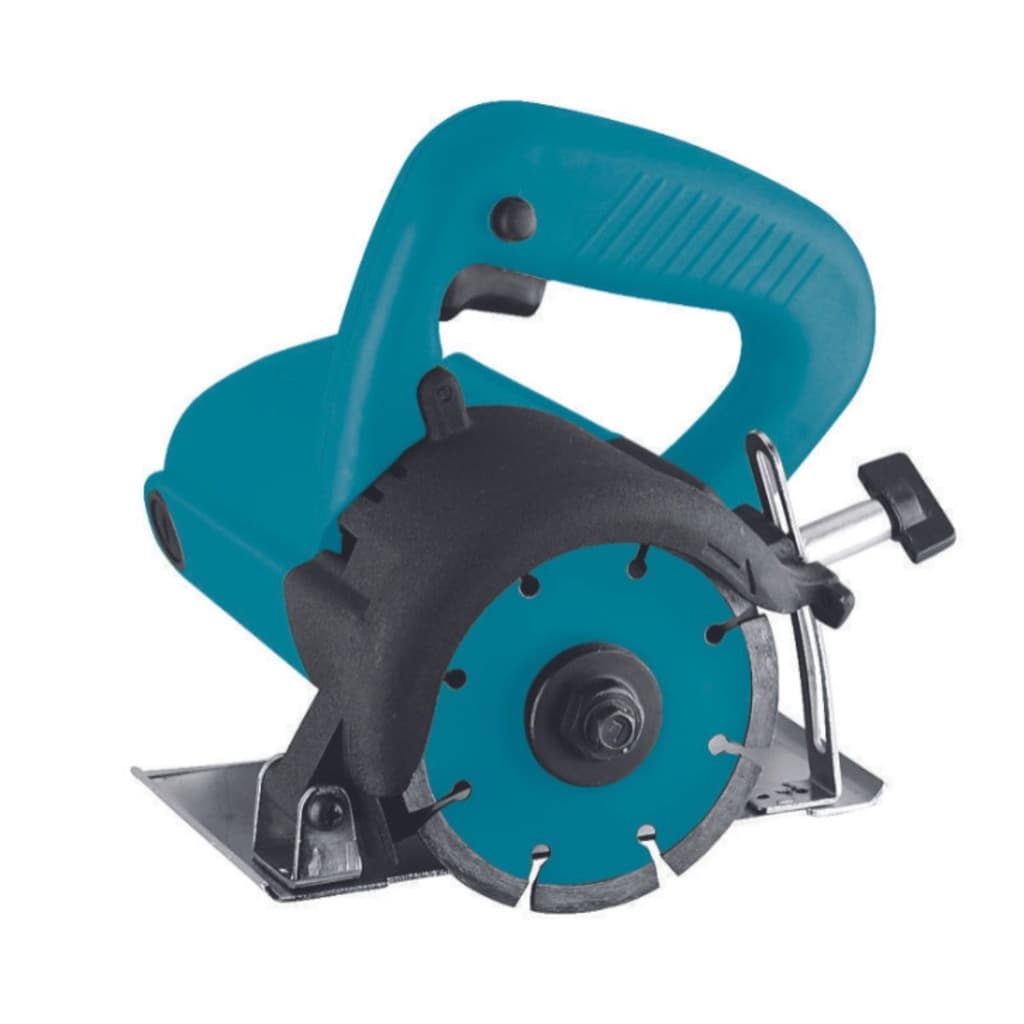 Serra mármore circular 110v 1200w com dois discos tijolo madeira tipo makita