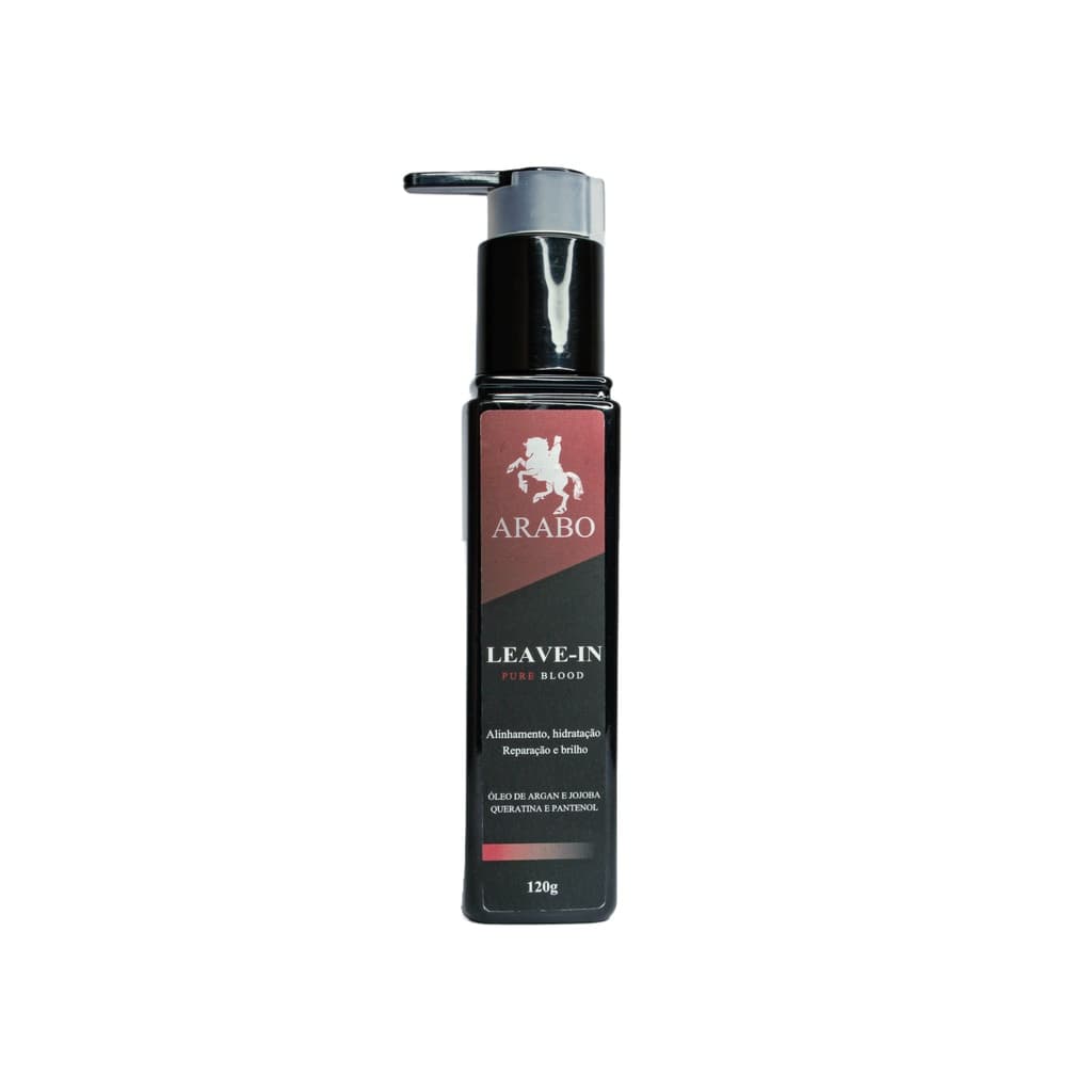 Leave-in Creme para pentear e modelar Cabelo ARABO 120g