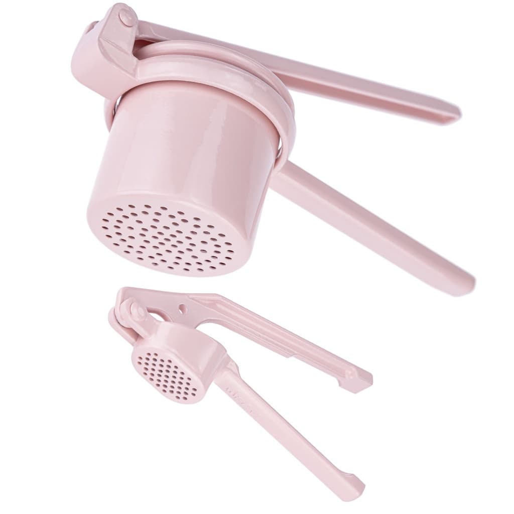Kit Espremedor de Batata e Alho Rosa Weck