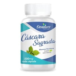 Cascara Sagrada 500mg 100 Cápsulas Denature