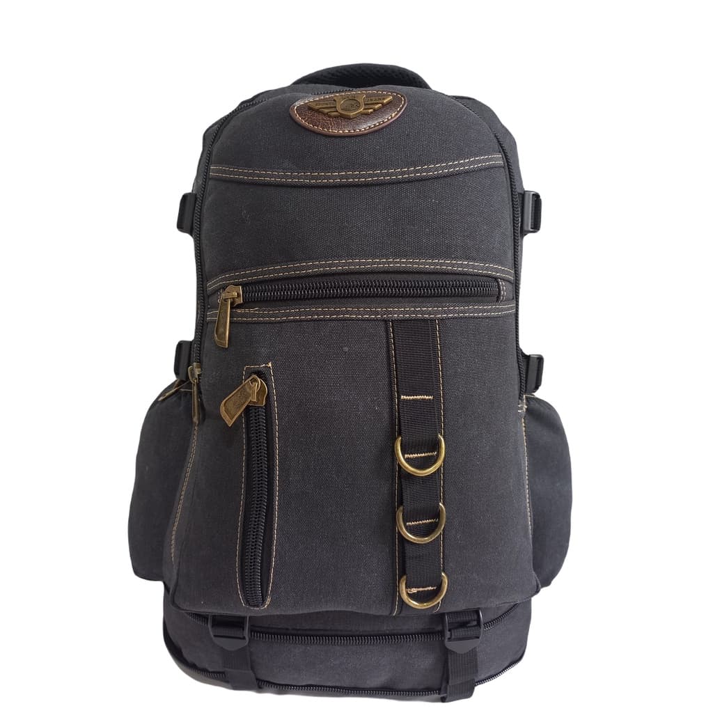 Mochila Camping Trilha Viagem Lona  Reforçada