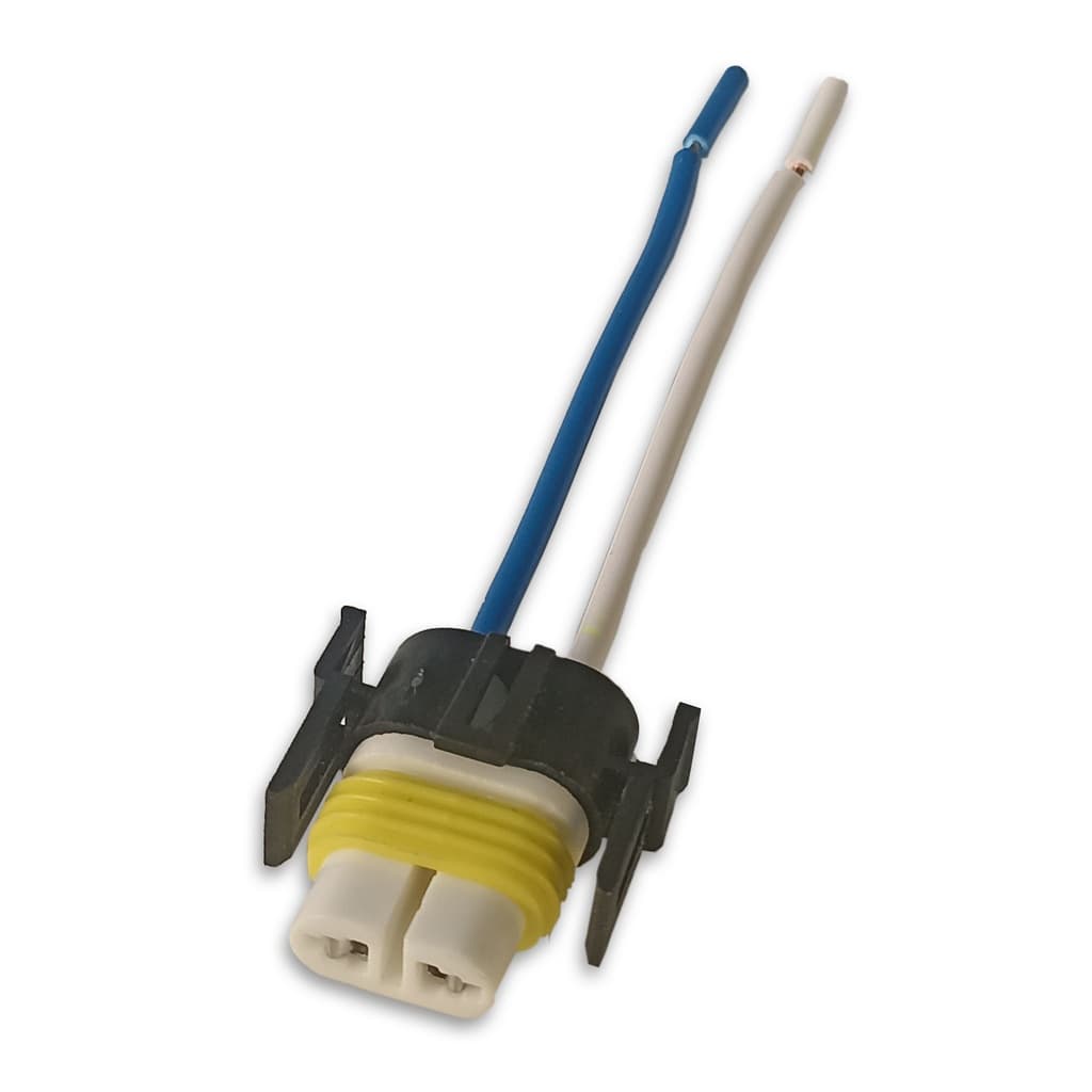 Chicote elétrico Soquete Lâmpada H11 em Cerâmica com fio de 1,5mm
