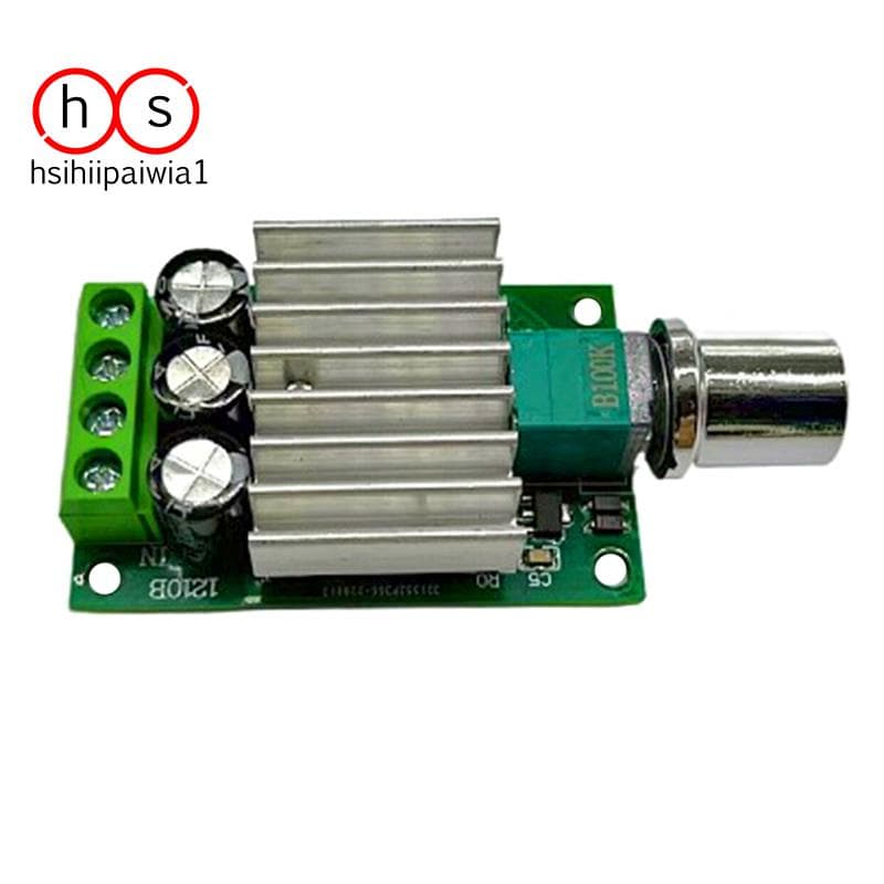 1 PCS PWM DC Controlador De Velocidade Do Motor 12V 24V 10A Regulador Ajustável Para De Ventilador LED Luz