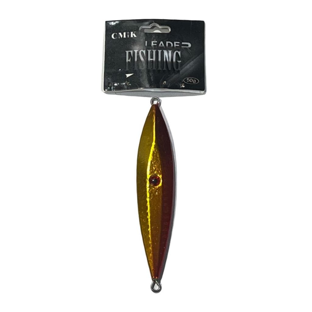 Isca Artificial Jumping Jig Leader Fisching Cmik 50G 9cm
