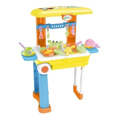 COZINHA INFANTIL 3X1 VIRA MALETA E MOCHILA