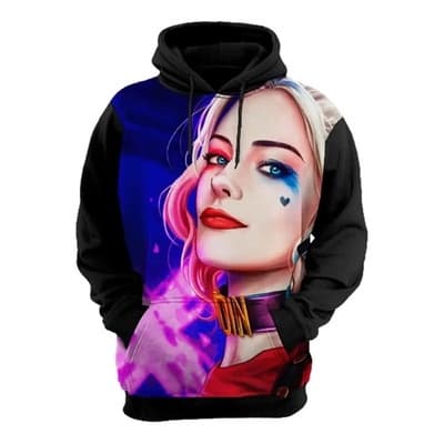 BLUSA DE FRIO MOLETOM FULL CANGURU ARLEQUINA