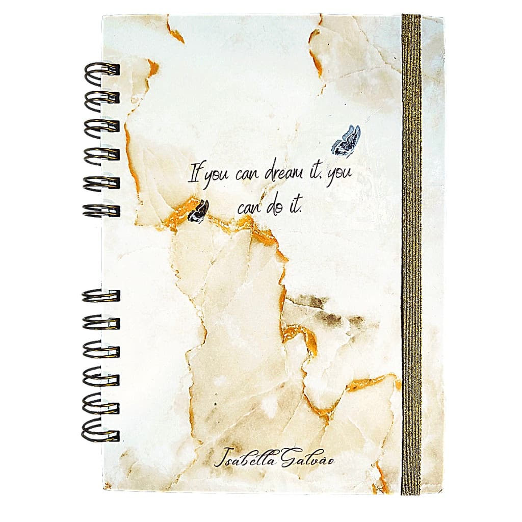 Caderno A5 - Marmorado