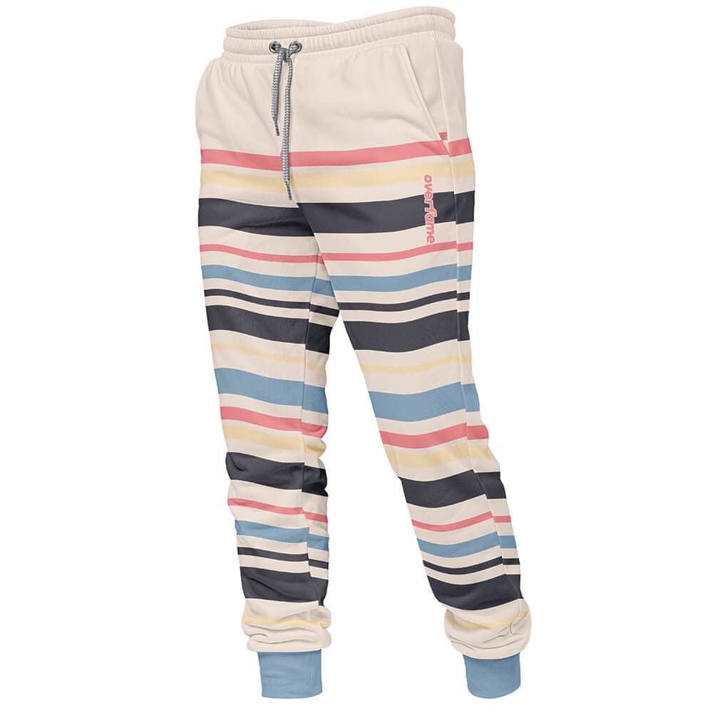 Calca Jogger Listrado Papel Aquarela Stripes