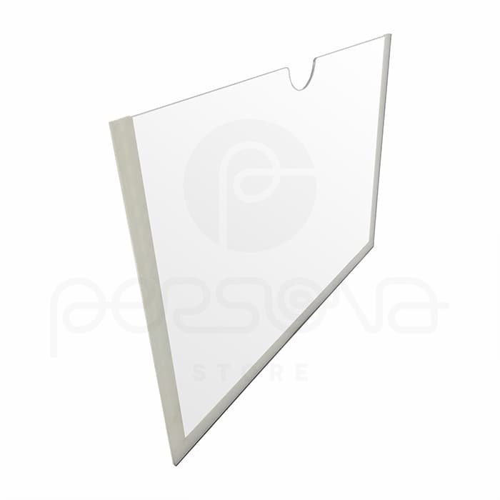 Porta Folha A5 de Parede - Horizontal com Borda de Dupla Face