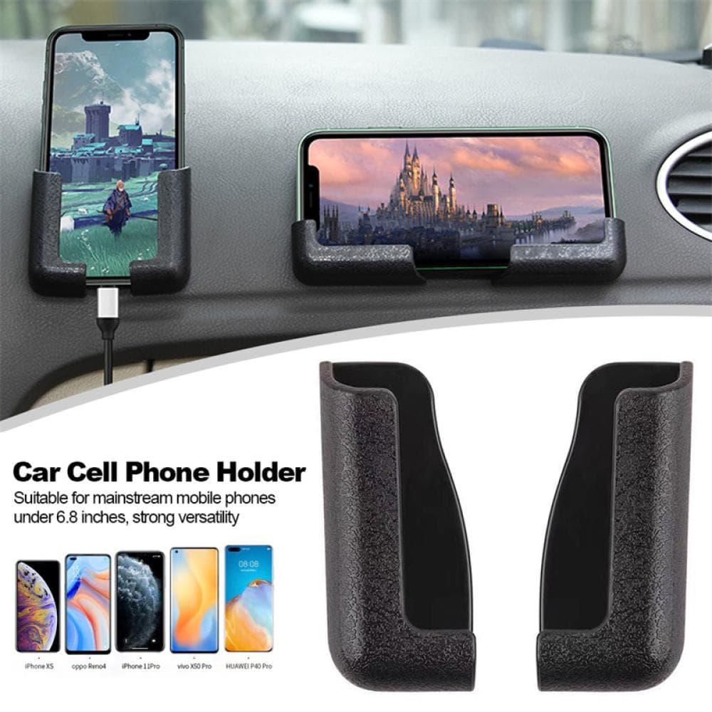 DF Suporte De Telefone Celular Para Carro Acessórios Internos Multifuncionais Display GPS Auto-Adesivo Largura Ajustável