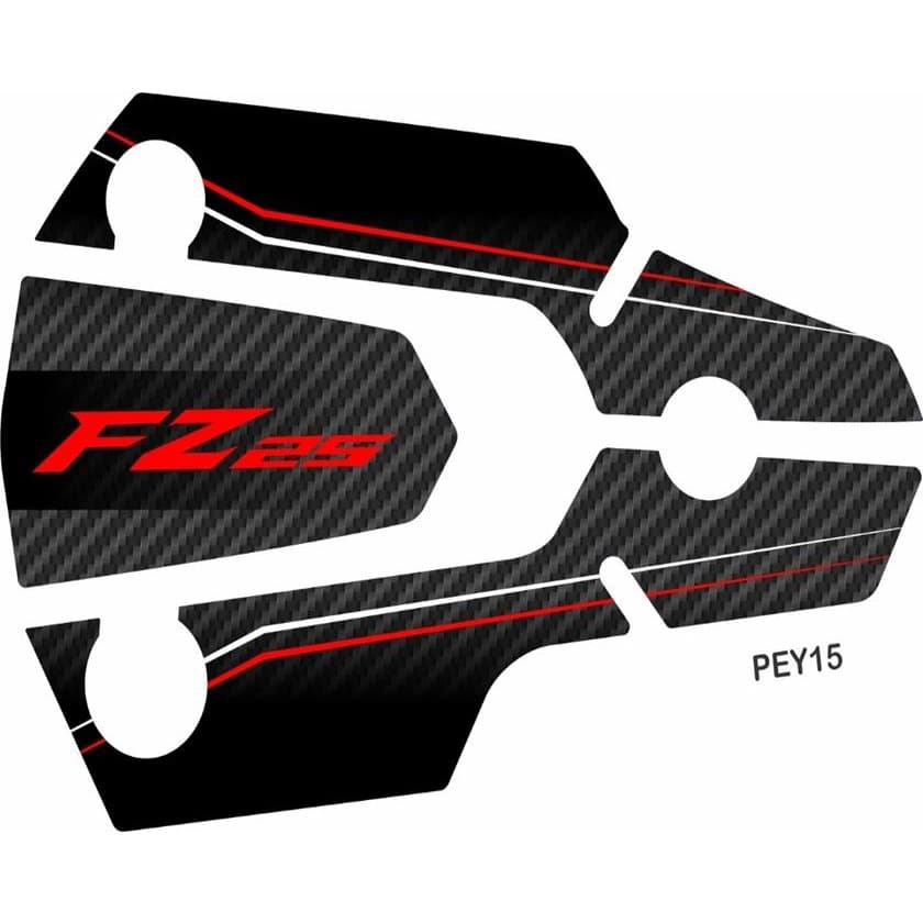 Adesivo Protetor De Escapamento Resinado Yamaha Fz 25 Pey15