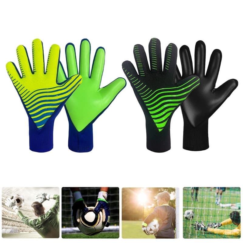 KOK Luvas De Goleiro Forte Aperto Luva De Futebol Com Suporte De Dedo 4 Tamanho-Optio