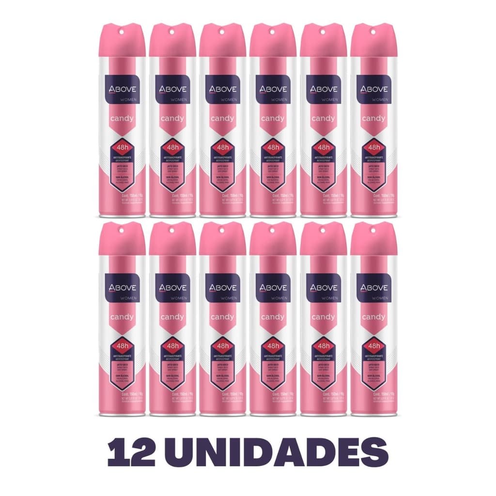 ANTITRANSPIRANTE CANDY WOMEN 12 UNIDADES