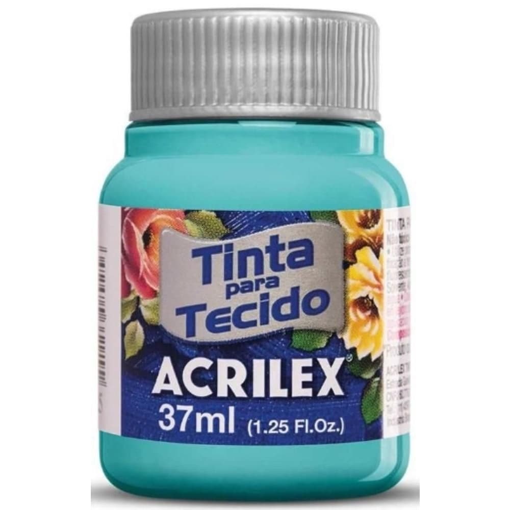 Tinta Para Tecido 37ml Fosca - 577 Turquesa Acrilex