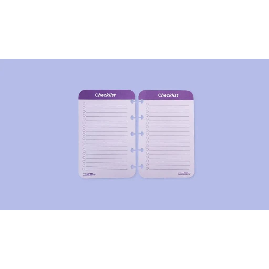 Checklist  CADERNO INTELIGENTE