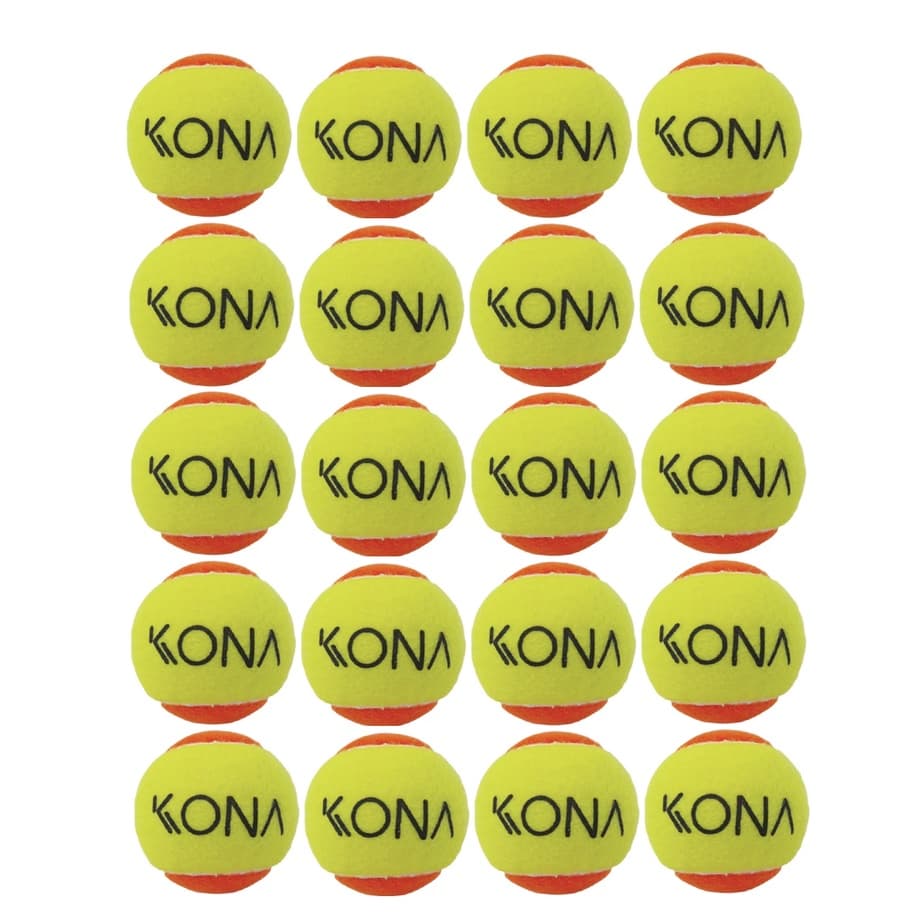 KIT 20 Bolas Beach Tennis Bolinha Tênis Praia Profissional KONA (original)